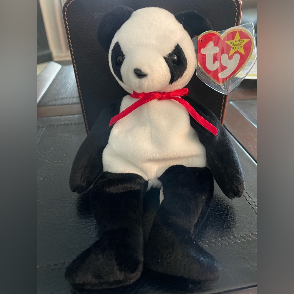 Beanie Baby Fortune the Panda Bear